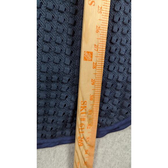 Sachin + Babi Women Dress Size 6 Textured Crochet Silk Blend Layered Back - Picture 9 of 9